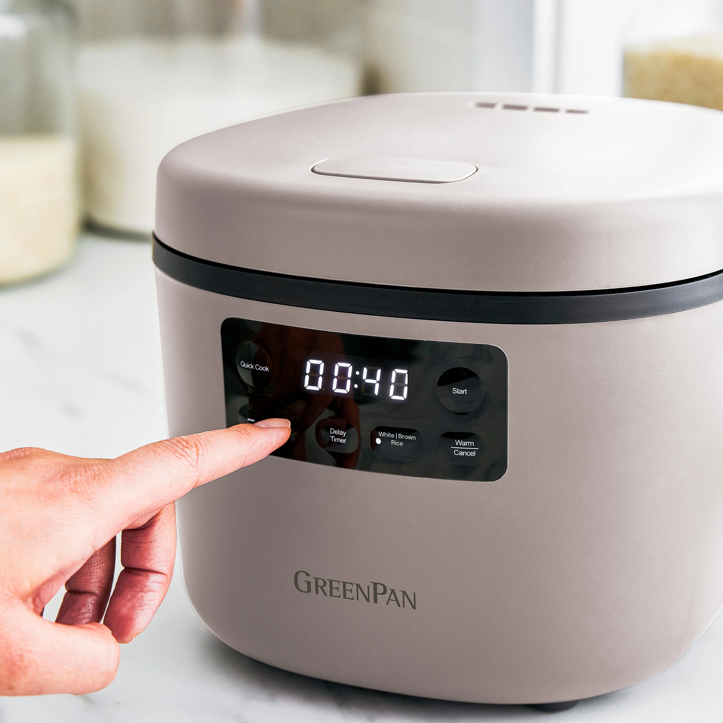 Advanced 8-Cup Rice Cooker | Clay - Image 4