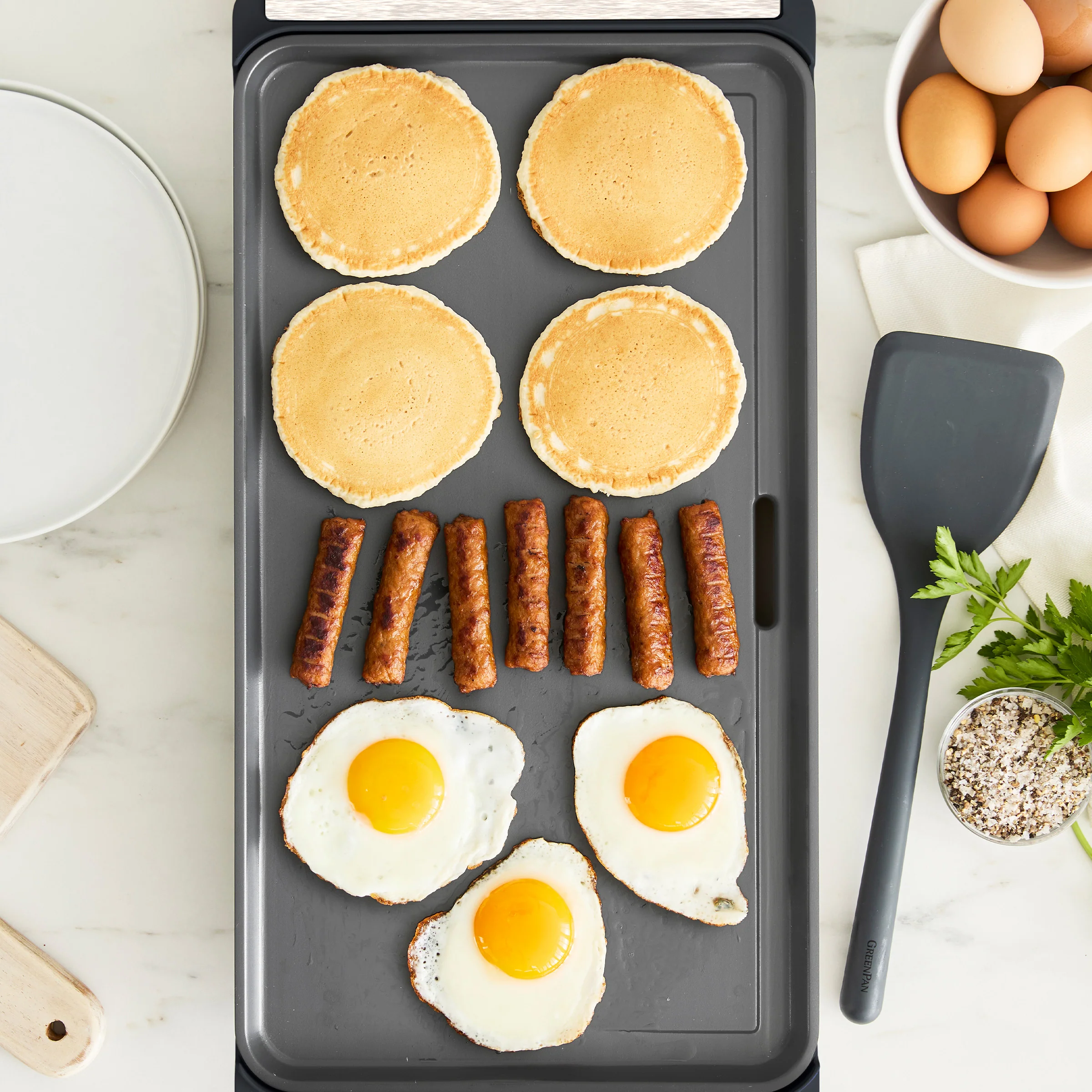 Advanced Griddle with Warming Drawer | Graphite - Image 6