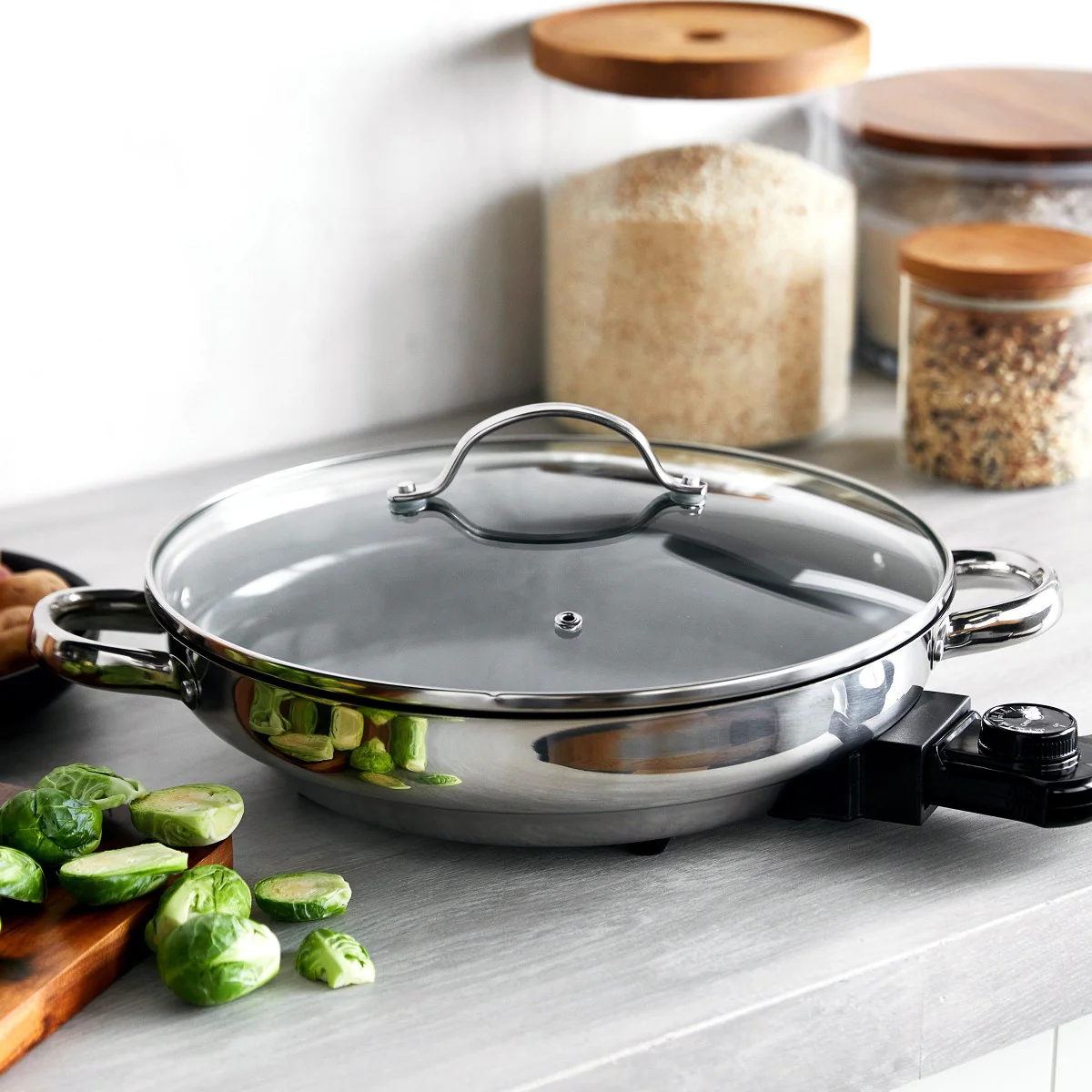 Bistro 12" Electric Skillet - Image 2