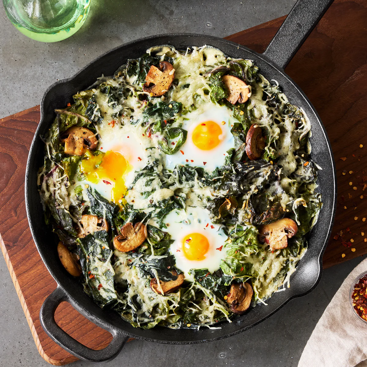Bobby Flay by GreenPan 10" and 12" Cast Iron Frypan Set - Image 7