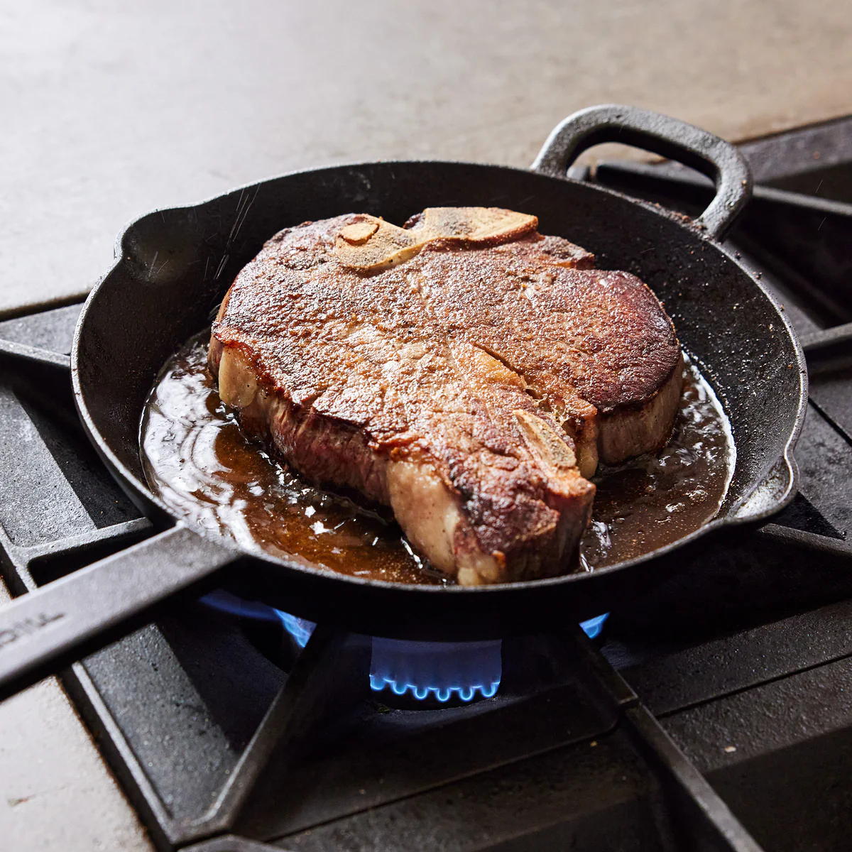 Bobby Flay by GreenPan 10" and 12" Cast Iron Frypan Set - Image 8