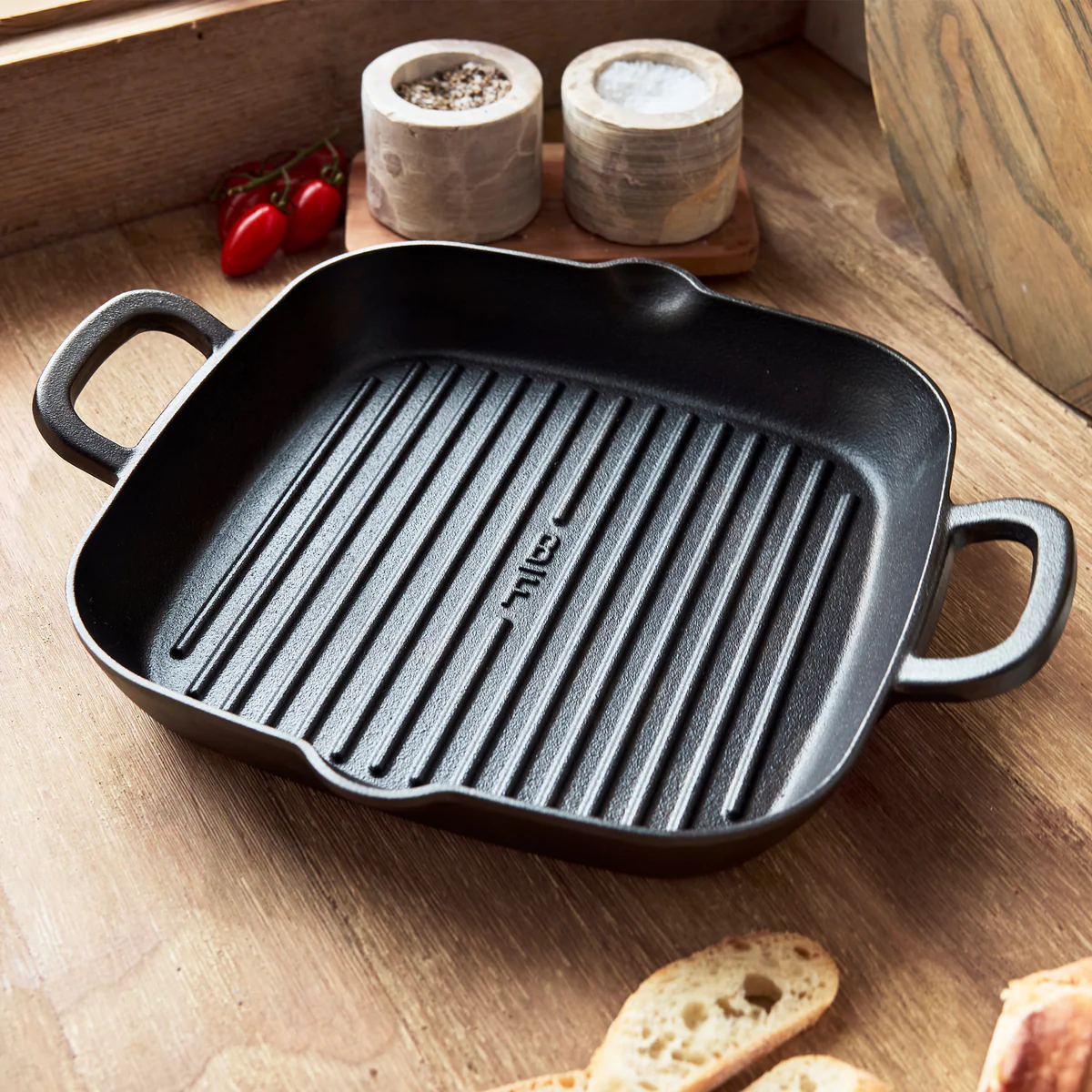Bobby Flay by GreenPan 11" Cast Iron Square Grill Pan - Image 3