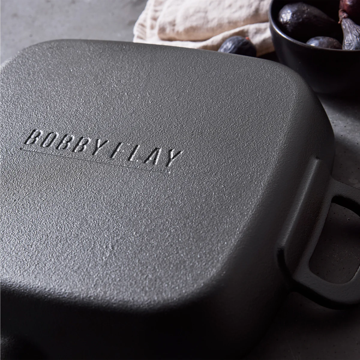 Bobby Flay by GreenPan 11" Cast Iron Square Grill Pan - Image 9