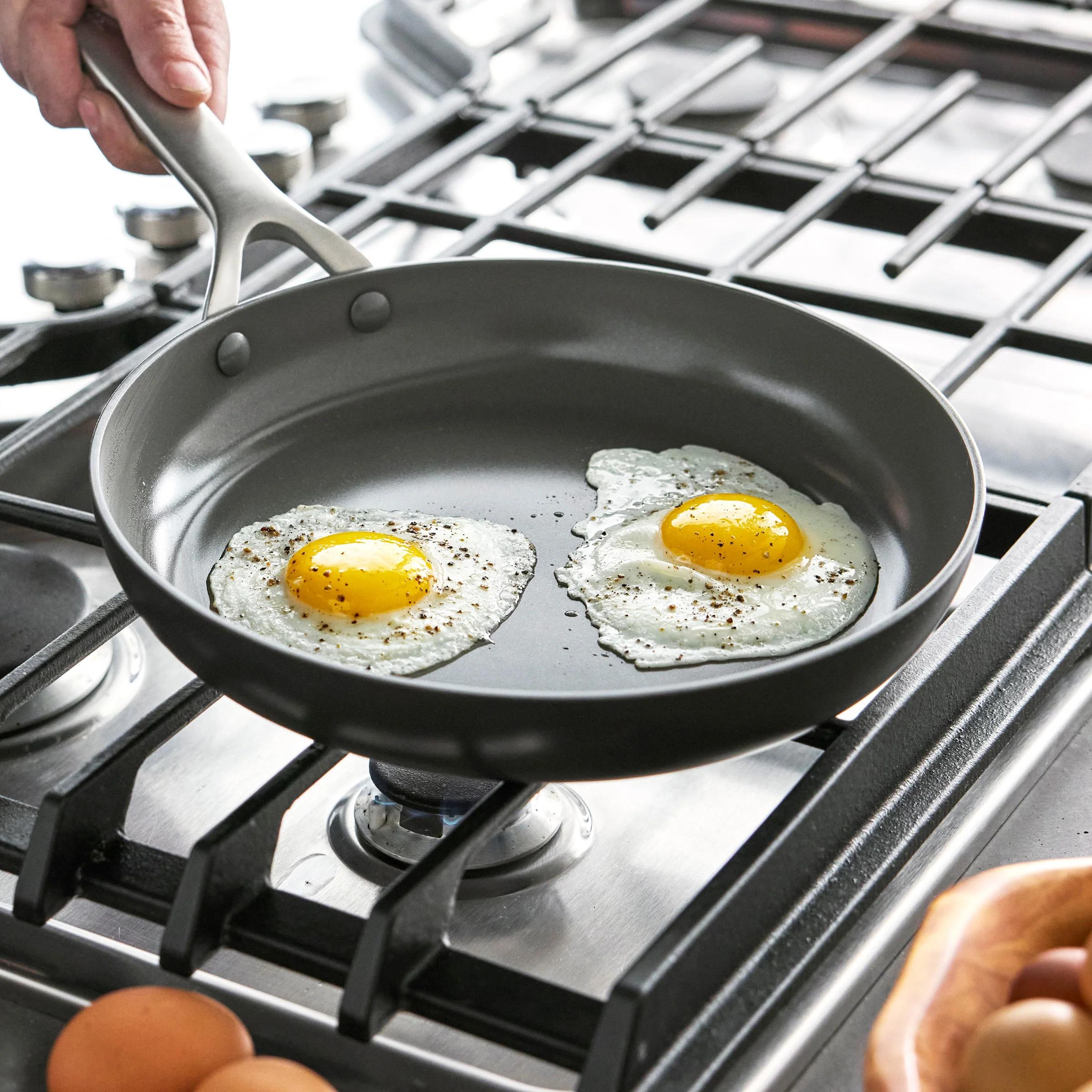 Bobby Flay by GreenPan Chef Series Hard Anodized 10-Piece Cookware Set - Image 5