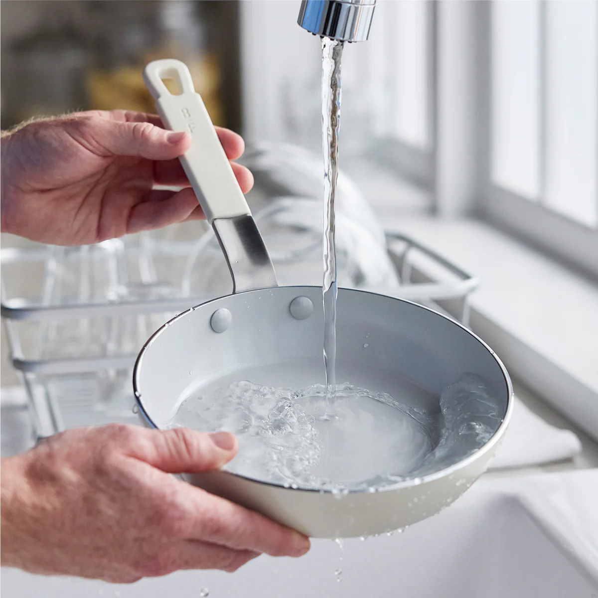 Bobby Flay by GreenPan Ultimate Set with Bobby at Home Cookbook | Cream - Image 9