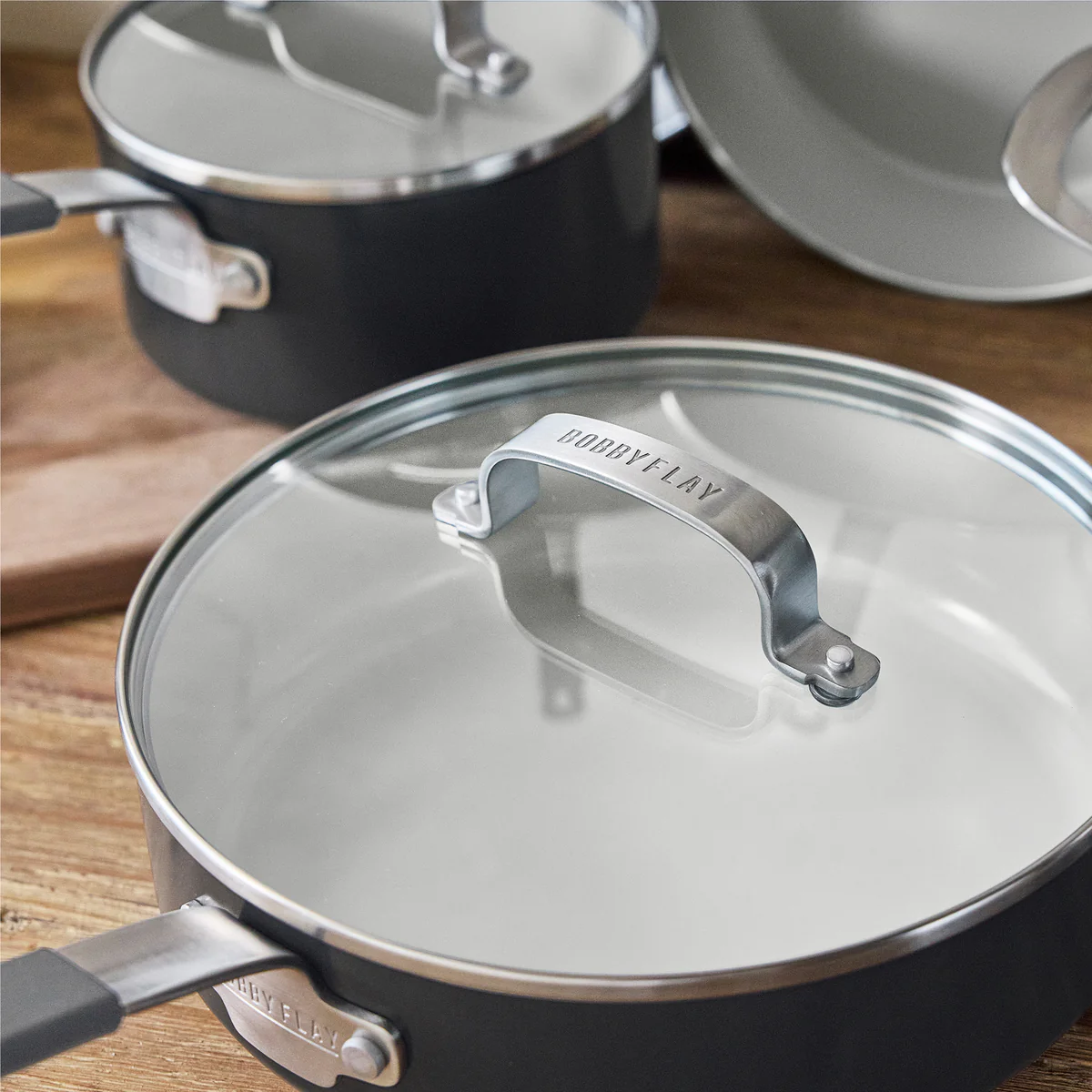 Bobby Flay by GreenPan Ultimate Set with Bobby at Home Cookbook | Graphite - Image 7