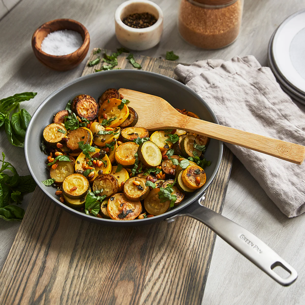 Chatham Ceramic Nonstick 10-Piece Cookware Set - Image 4
