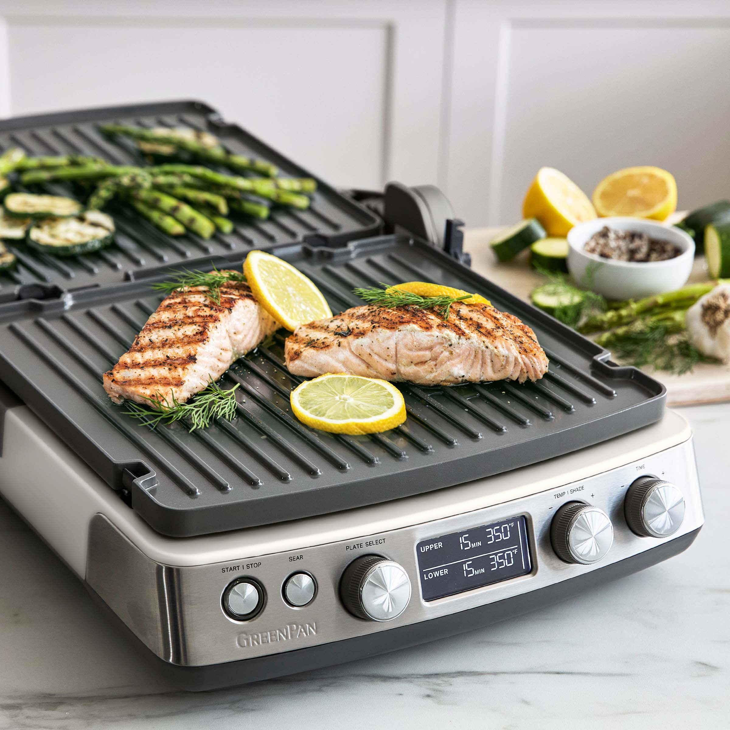 Elite Multi Grill & Griddle with Waffle Plates | Cloud Cream - Image 7