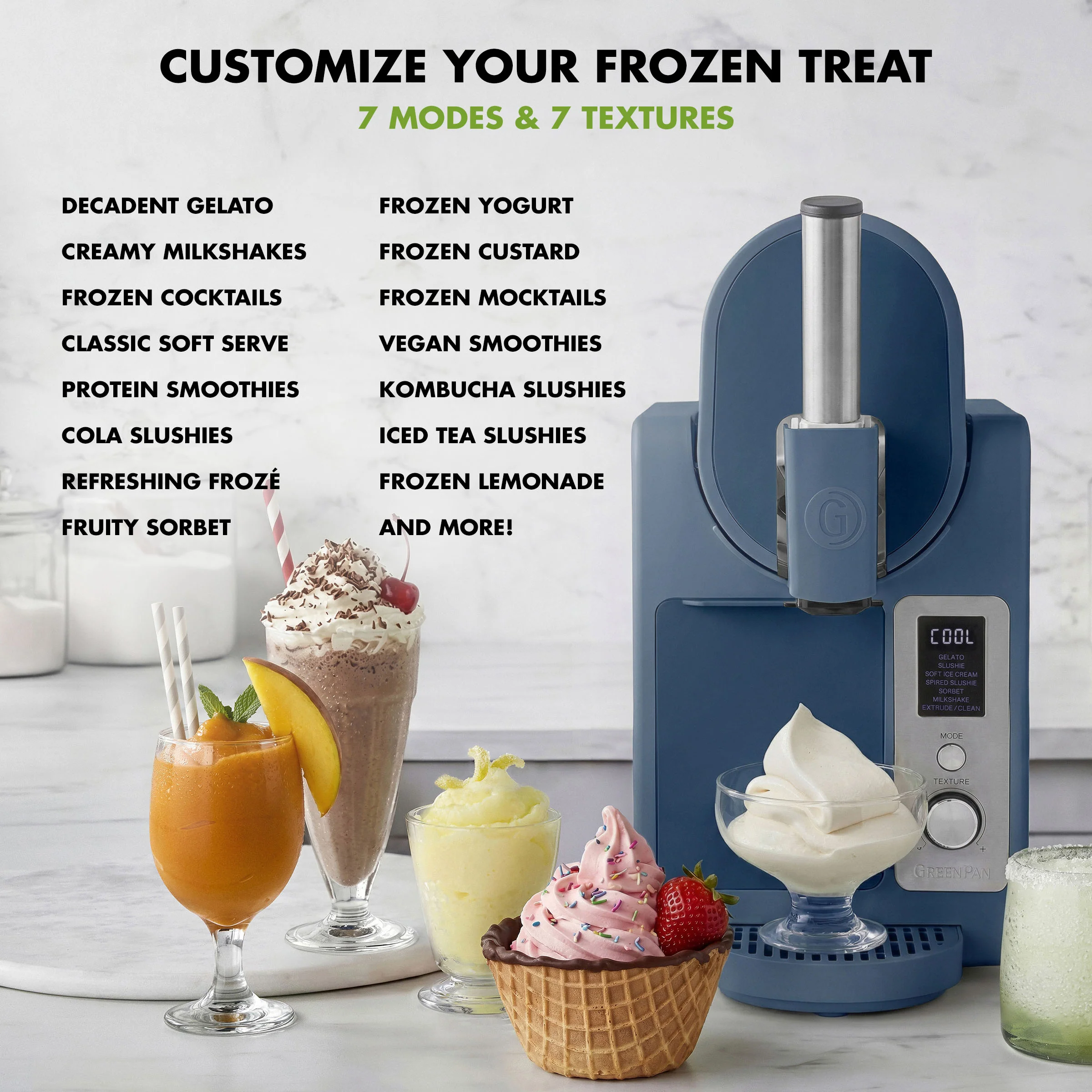 Frost Pro 16-in-1 Ice Cream, Gelato & Frozen Drink Maker | Berry - Image 14