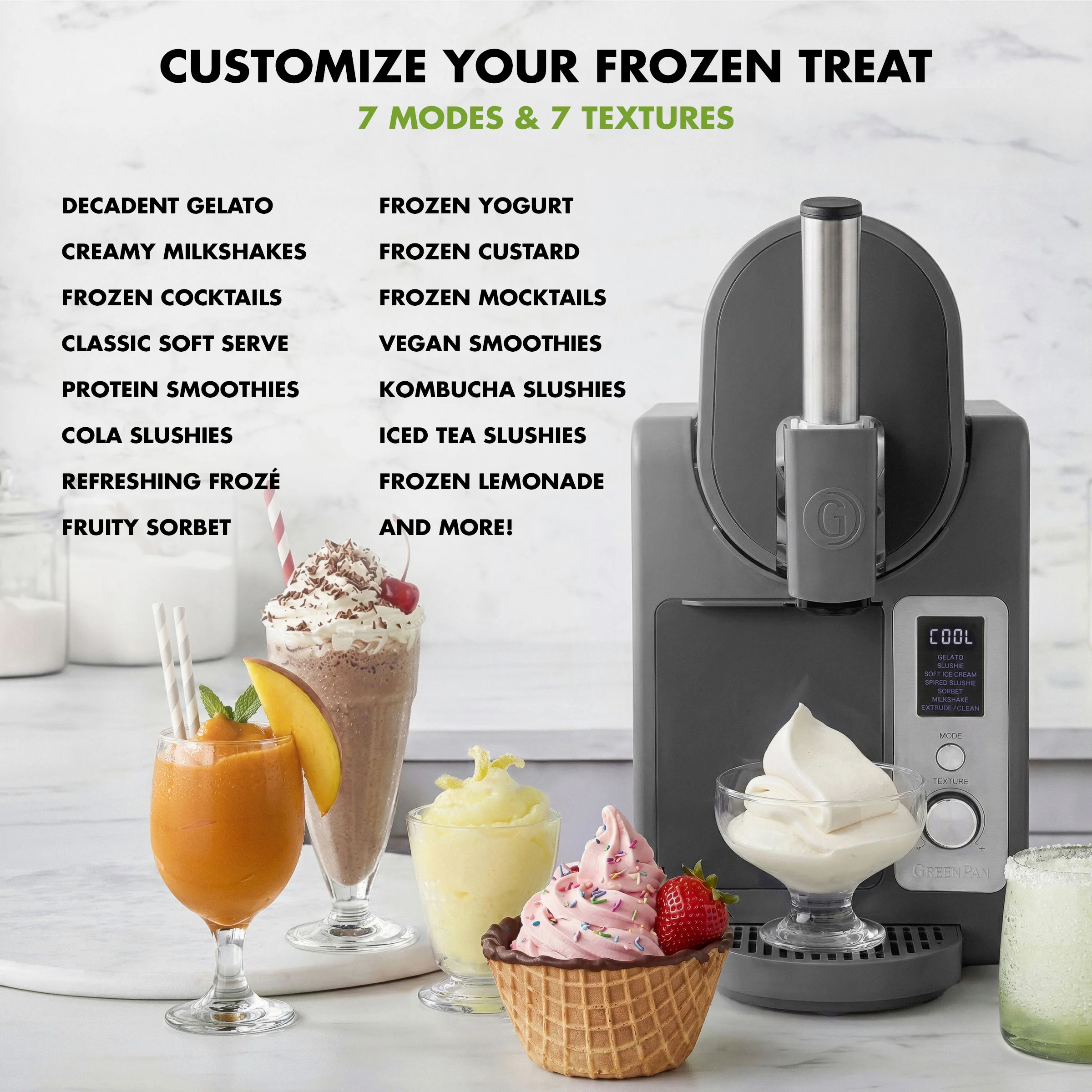 Frost Pro 16-in-1 Ice Cream, Gelato & Frozen Drink Maker | Licorice - Image 14