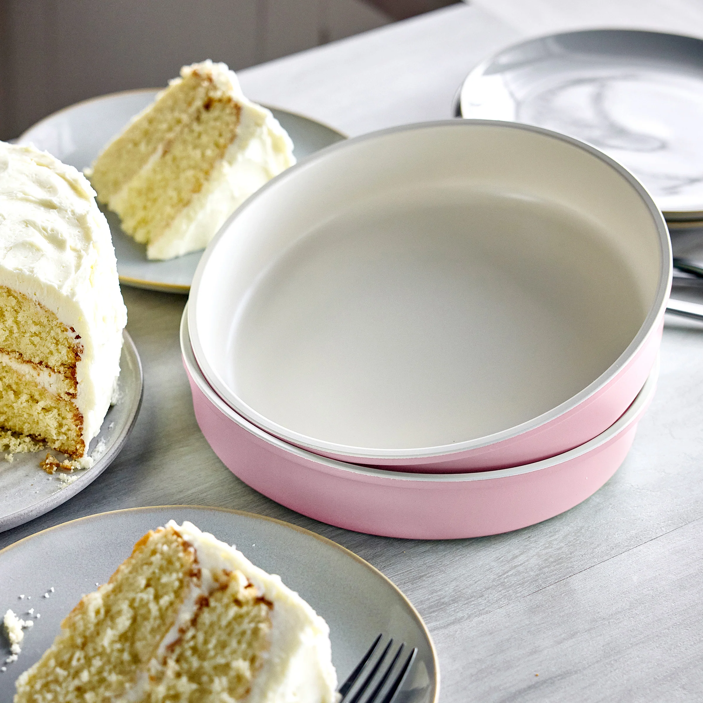 GreenLife Ceramic Nonstick 6-Piece Bakeware Set | Pink - Image 5