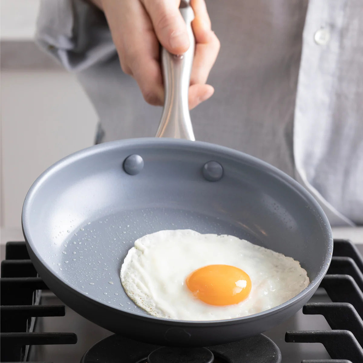 Lima Ceramic Nonstick 8", 10" and 12" Frypan Set - Image 9