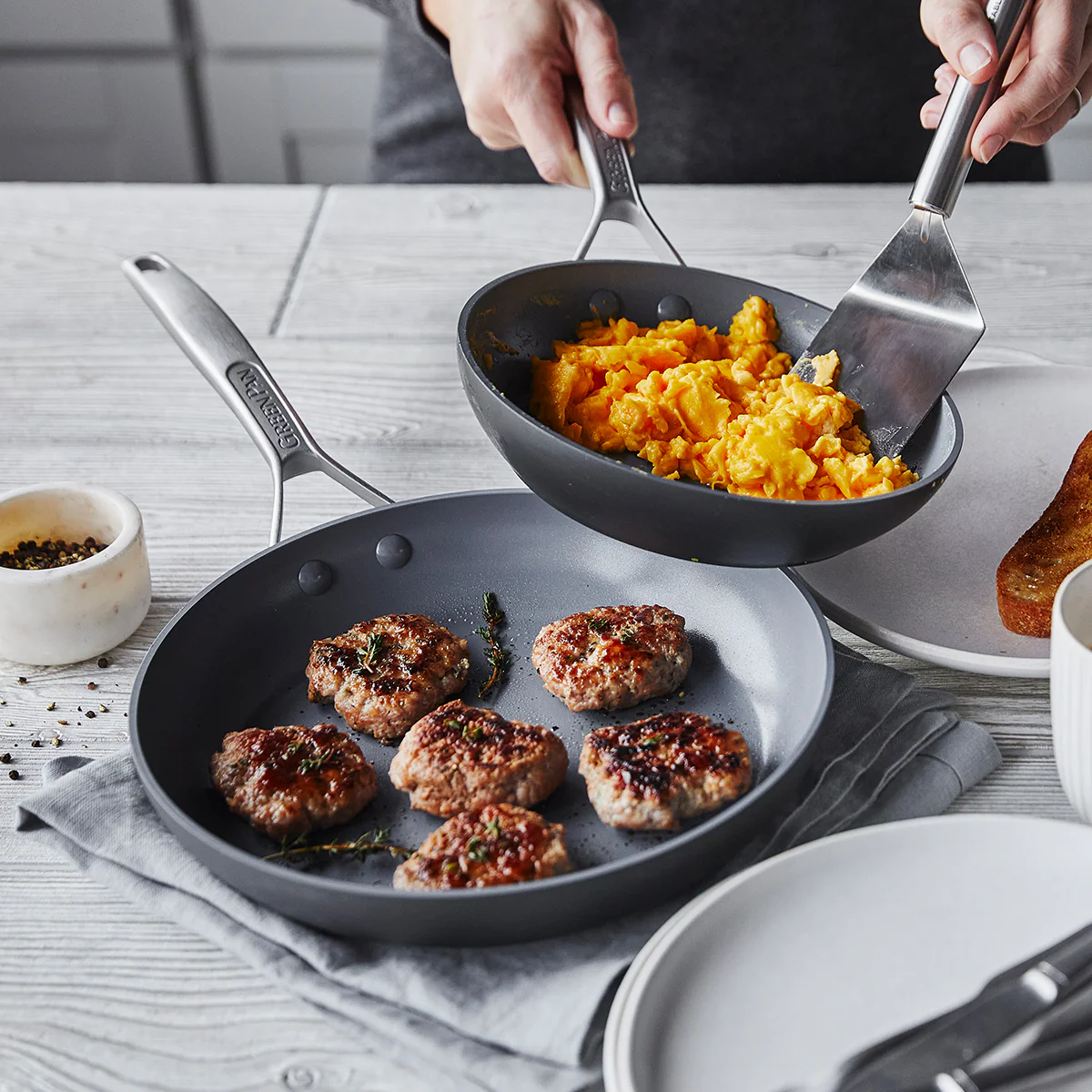 Paris Pro Ceramic Nonstick 11-Piece Cookware Set - Image 9