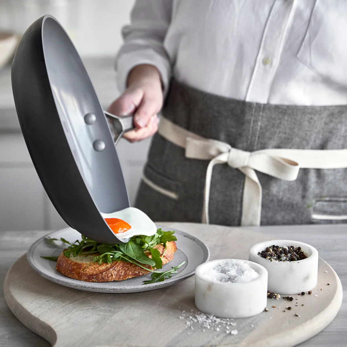 Paris Pro Ceramic Nonstick 8" and 10" Frypan Set - Image 6