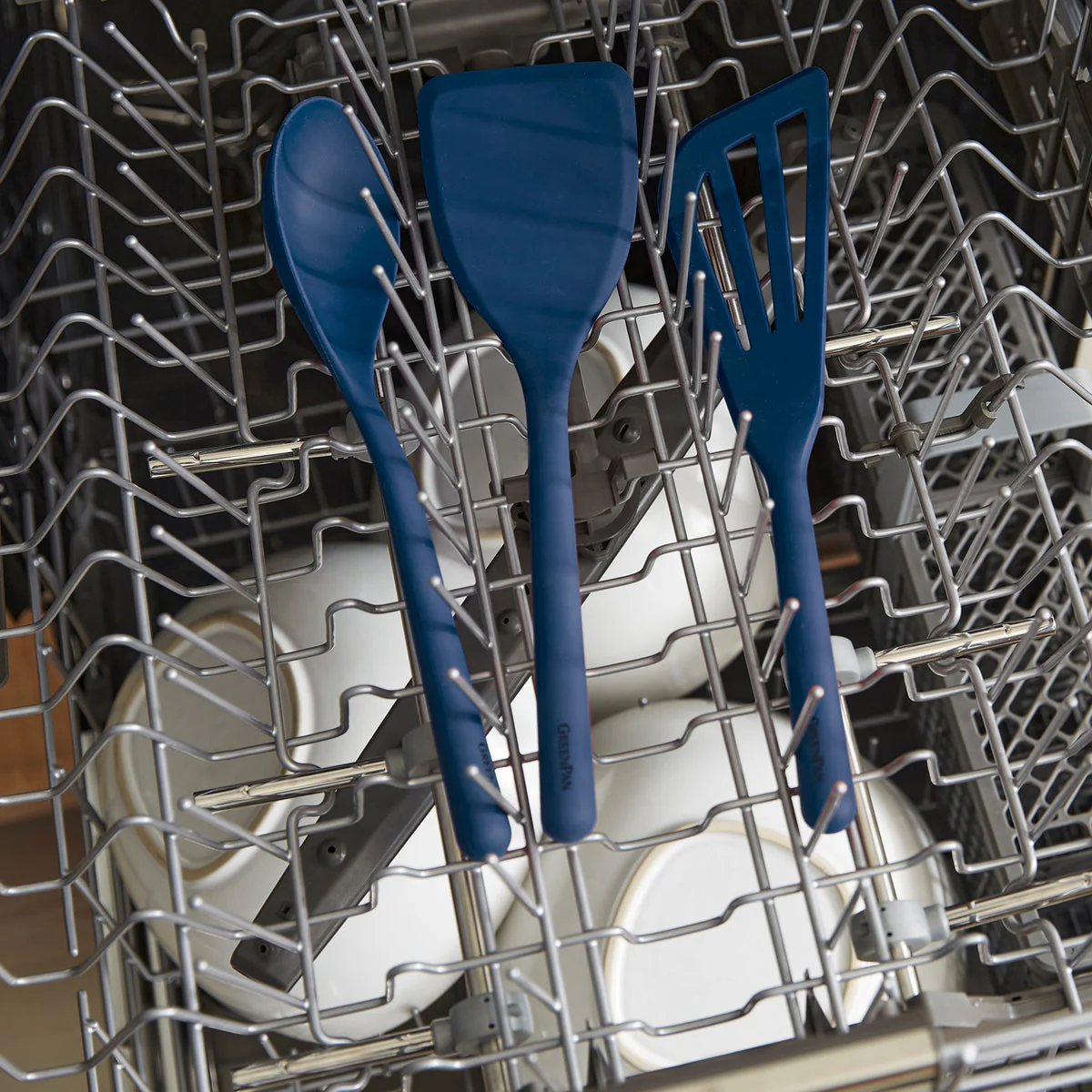 Platinum Silicone Basting Brush | Navy - Image 4