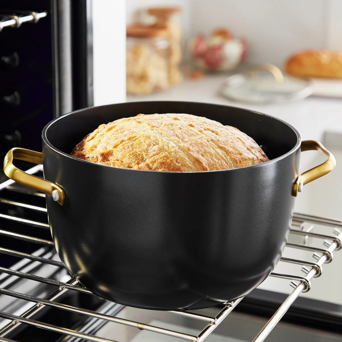 Reserve Ceramic Nonstick 10-Piece Cookware Set | Black - Image 4