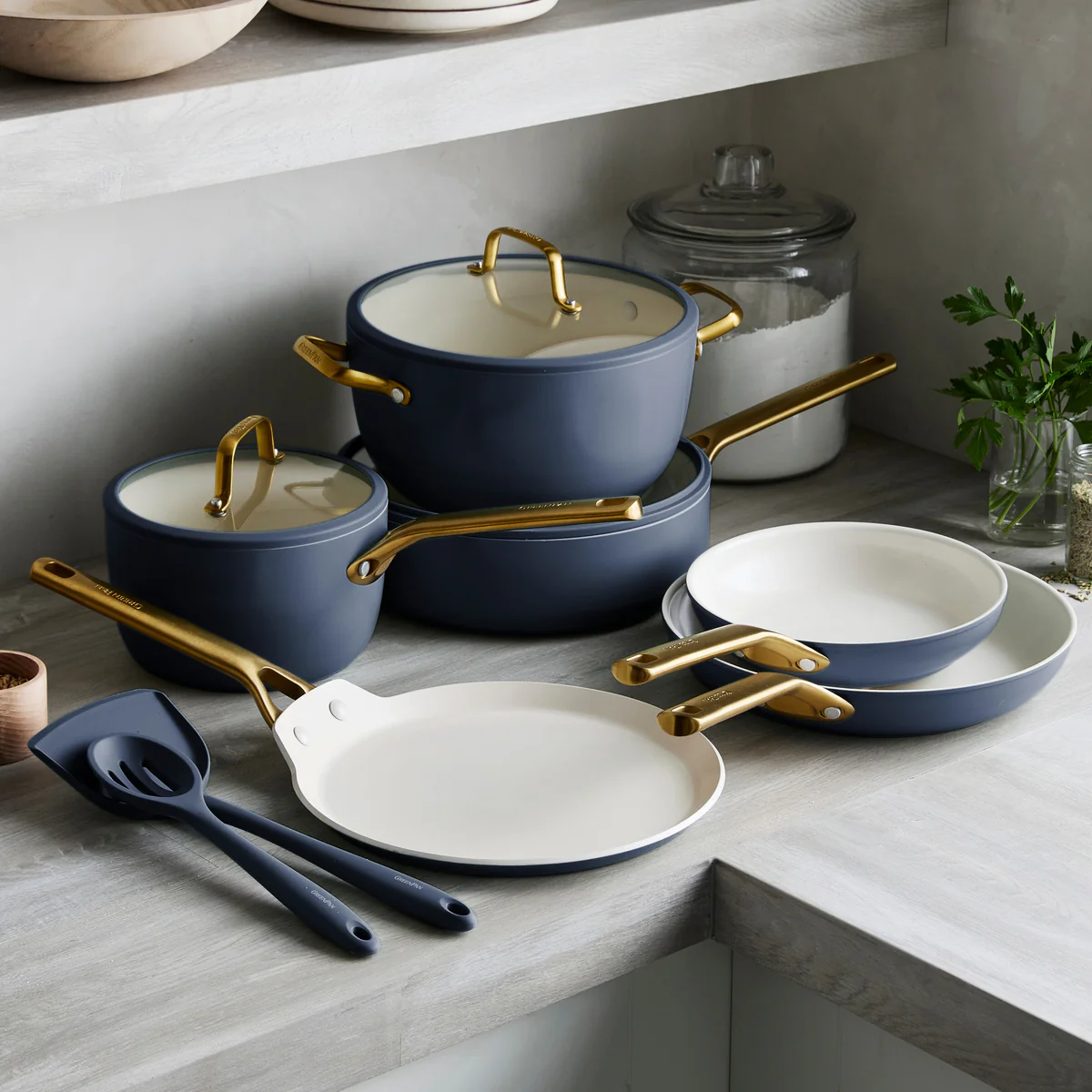 Reserve Pro Ceramic Nonstick 11-Piece Cookware Set | Twilight - Image 2