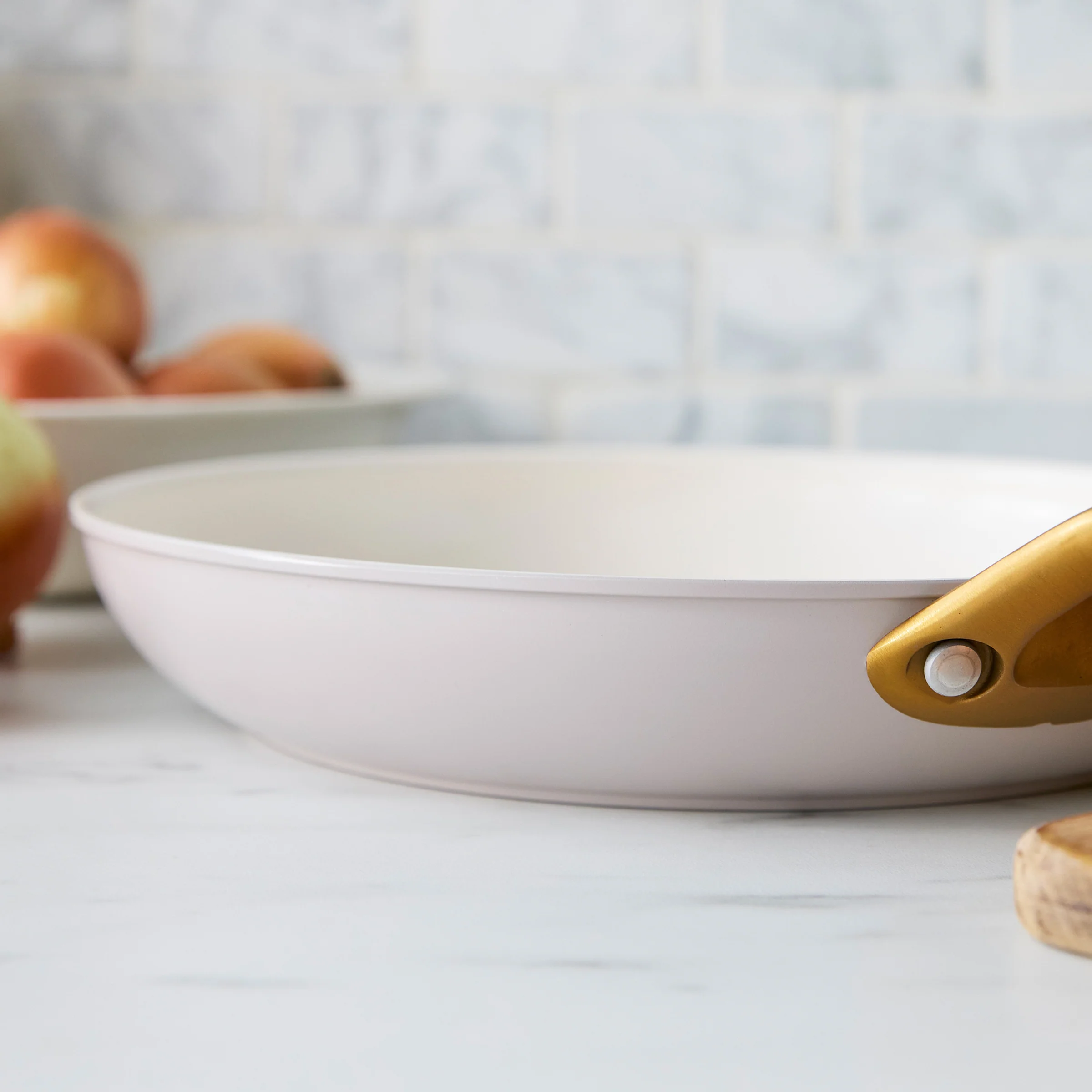 Reserve Pro Ceramic Nonstick 10" and 12" Frypan Set | Oyster - Image 9