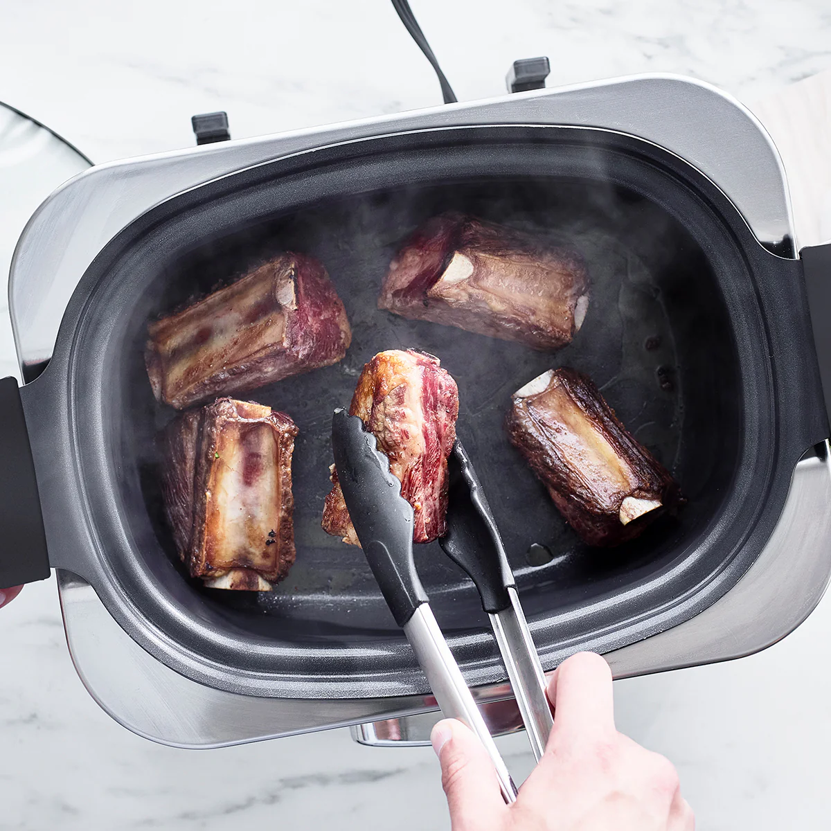 Elite 6-Quart Slow Cooker | Premiere Stainless Steel - Image 8