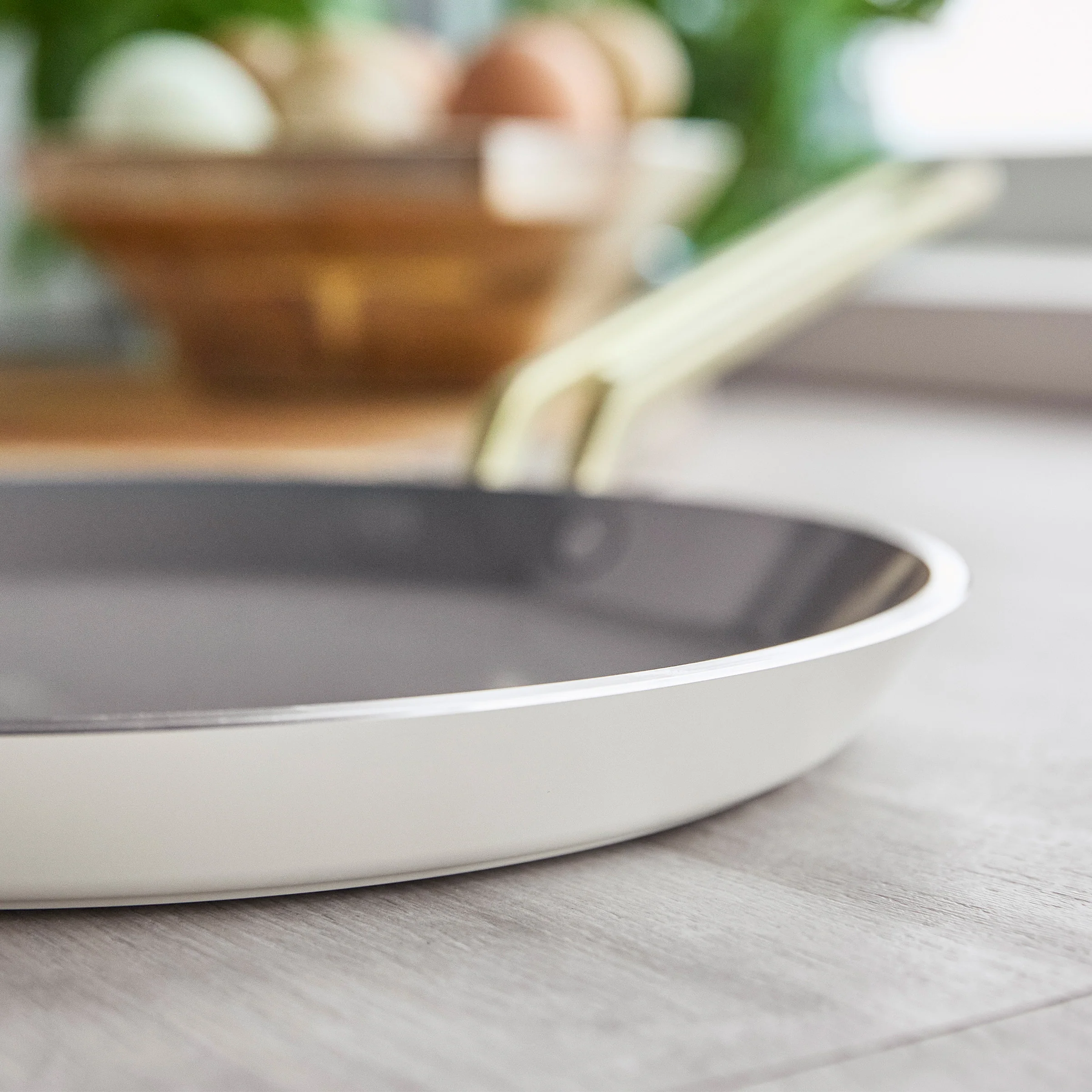 Stanley Tucci™ Ceramic Nonstick 10" Crepe and Omelette Pan | Carrara White - Image 13
