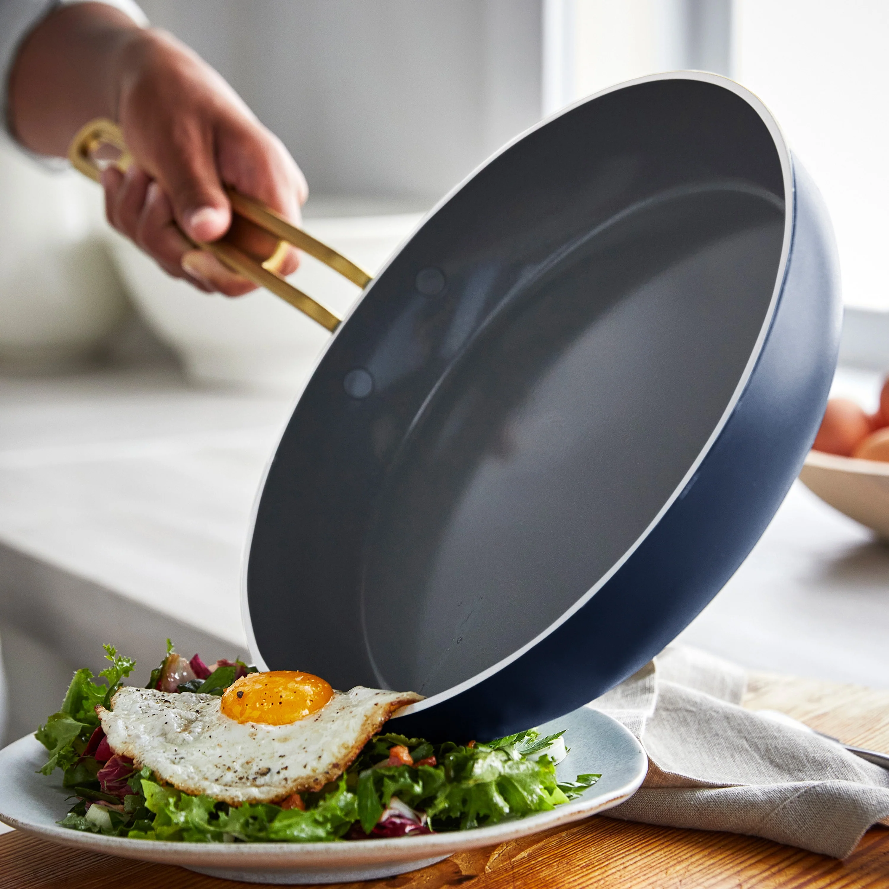 Stanley Tucci™ Ceramic Nonstick 6-Piece Cookware Set | Marino Blue - Image 6
