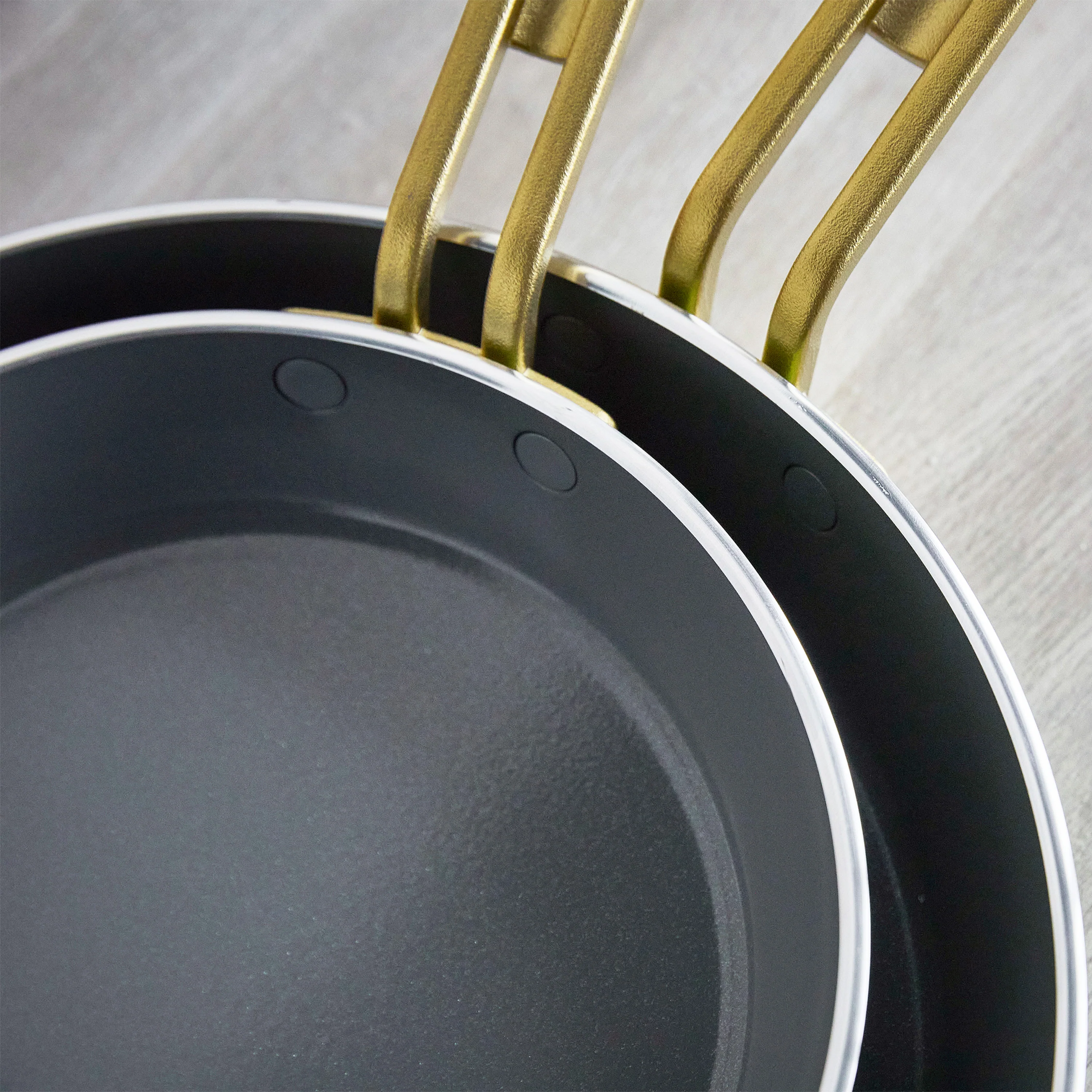Stanley Tucci™ Ceramic Nonstick 8", 10" and 12" Frypan Set | Venetian Teal - Image 8