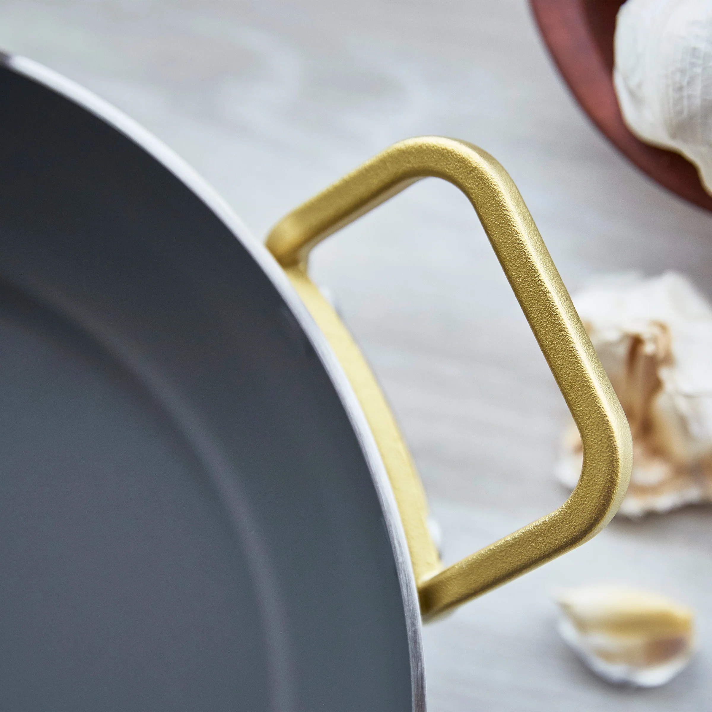 Stanley Tucci™ Stainless Steel Ceramic Nonstick 4.5-Quart Stanley Pan Jr. with Lid - Image 6