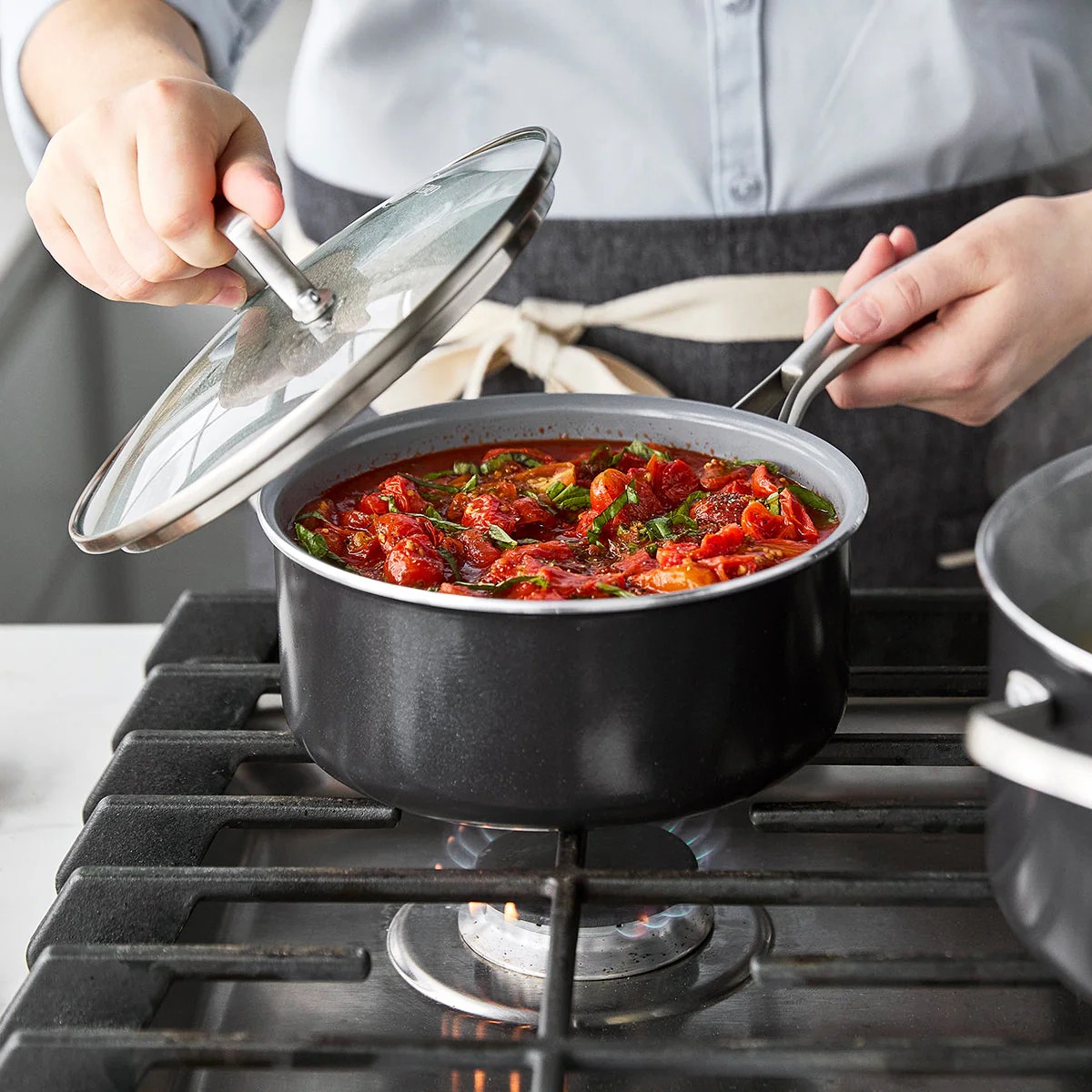 Swift Ceramic Nonstick 12-Piece Cookware Set - Image 8