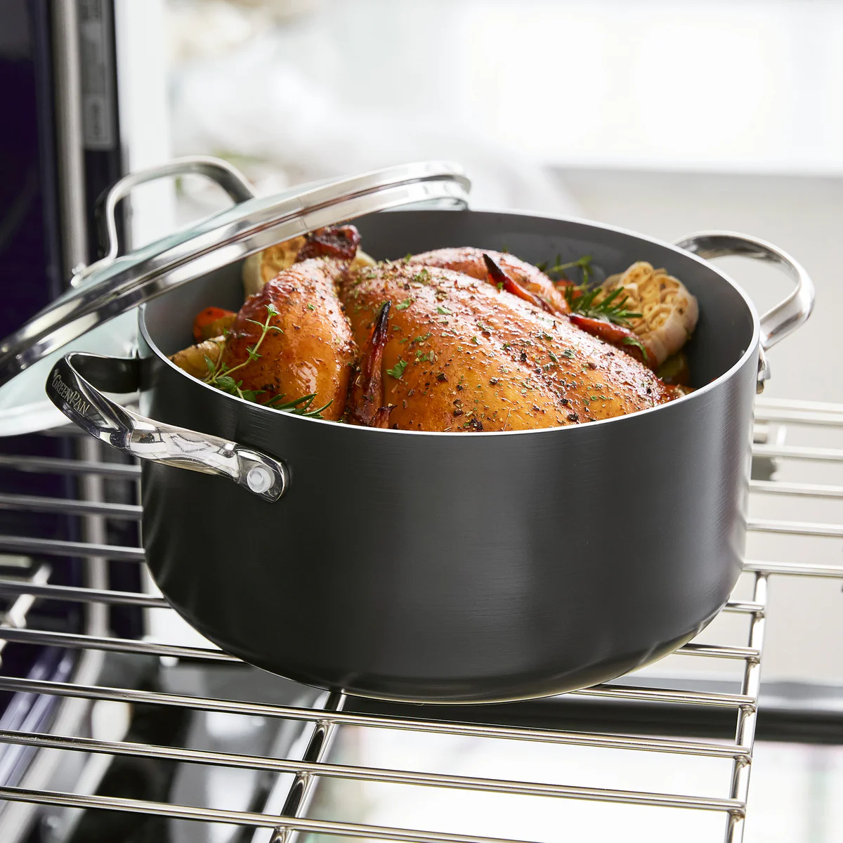 Valencia Pro Ceramic Nonstick 13-Piece Cookware Set - Image 5