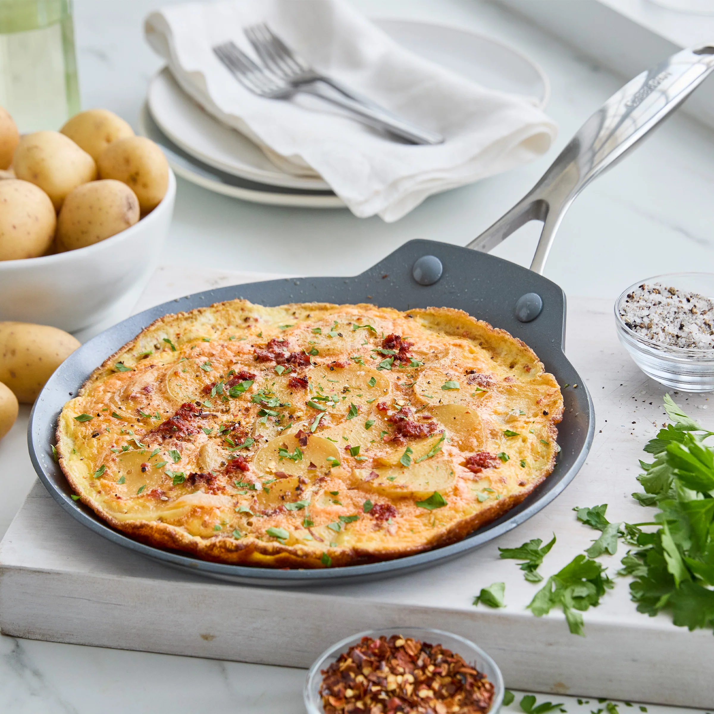 Valencia Pro Ceramic Nonstick 9.5" Crepe Pan - Image 5