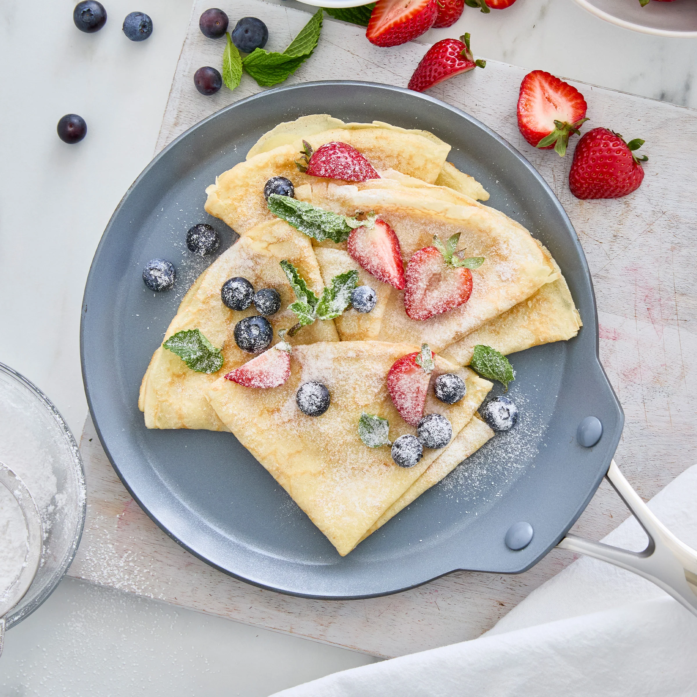 Valencia Pro Ceramic Nonstick 9.5" Crepe Pan - Image 6